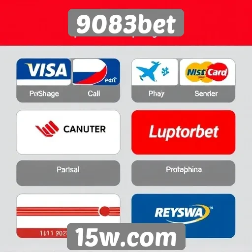 Métodos de pagamento disponíveis na plataforma 9083bet